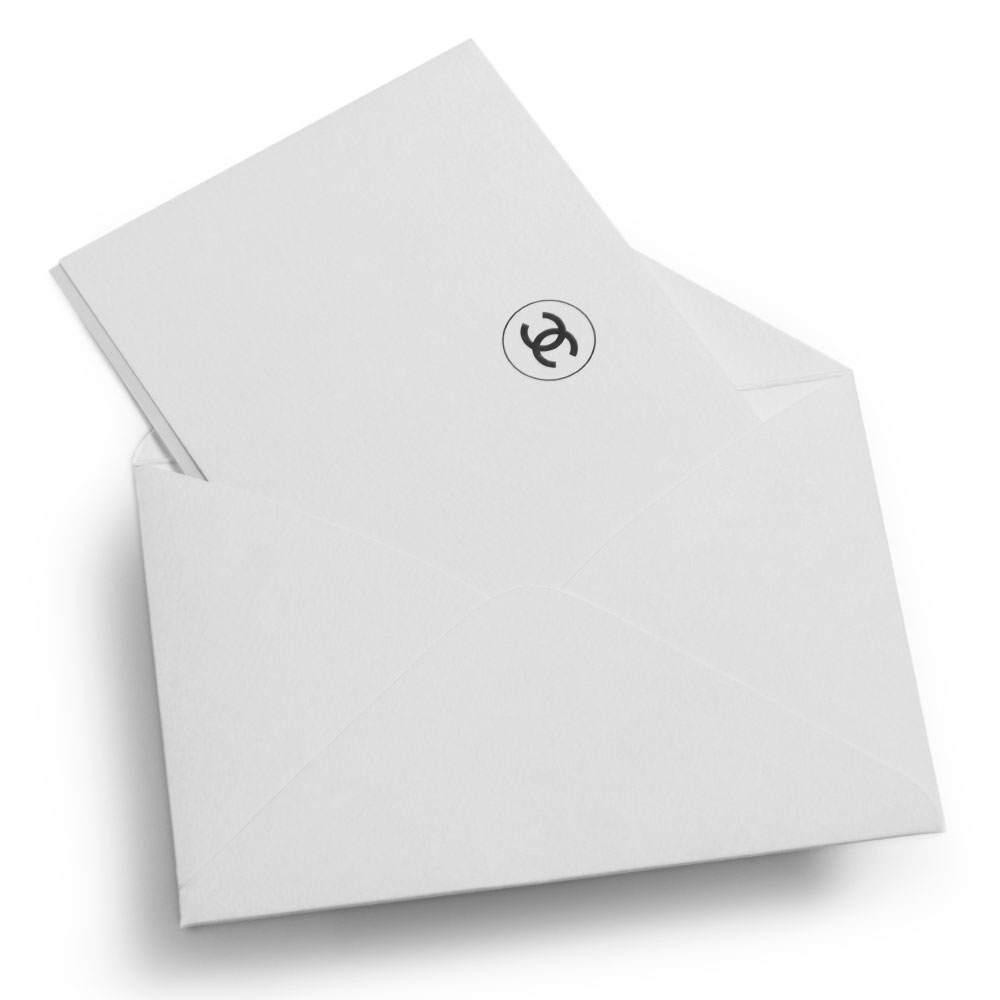 Papier spécial pour cartes d'invitation avec enveloppe